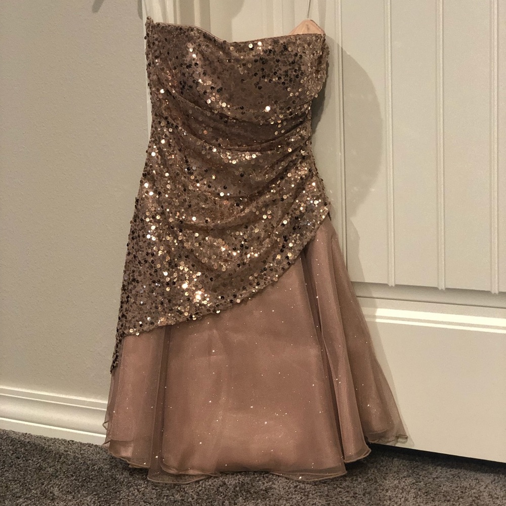 Stunning Sequin Homecoming Dress